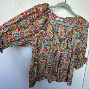 Doen X Liberty Floral Blouse